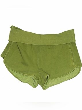 Victoria’s Secret PINK Olive Green Foldover Shorts Size M